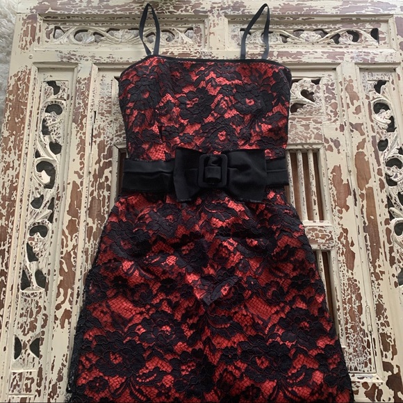 Moschino Lace Overlay Dress - Picture 5 of 12